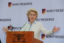 Die Ministerin beim Parlamentarischen Abend des Reservistenverbandes (Bild: reservistenverband.de)