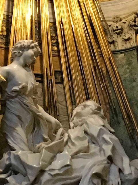 „Die Verzückung der Heiligen Theresa“ von Bernini.